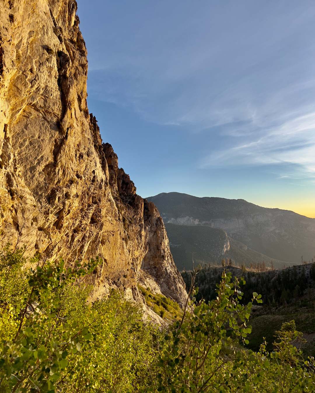 Sunrise at Mount Charleston