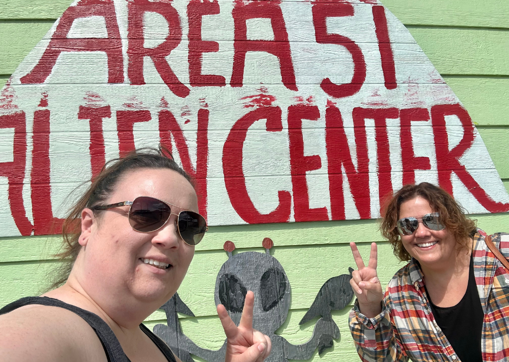 Death Valley Road trip - Area 15 Alien Center