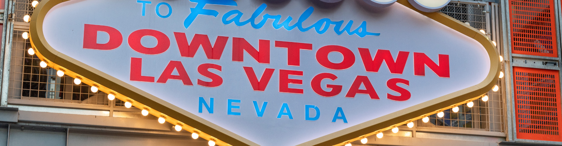 A replica of the Welcome to Las Vegas sign, but Downtown Version.