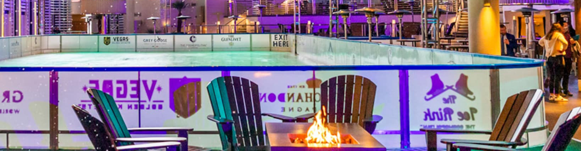 Ice rink at Cosmopolitan Las Vegas