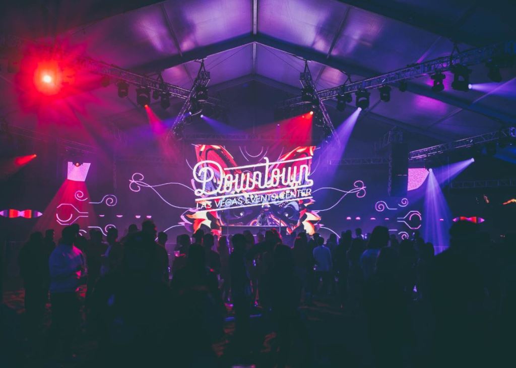 Downtown Las Vegas Events Center concert.